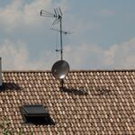 Antennen auf Dach
